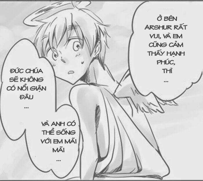 APH Doujinshi - Kinobori to Akai Skirt Chapter 2 trang 32