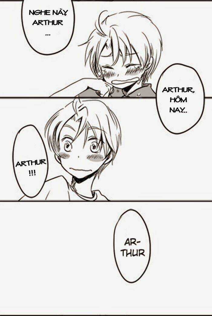 APH Doujinshi - Kinobori to Akai Skirt Chapter 2 trang 8