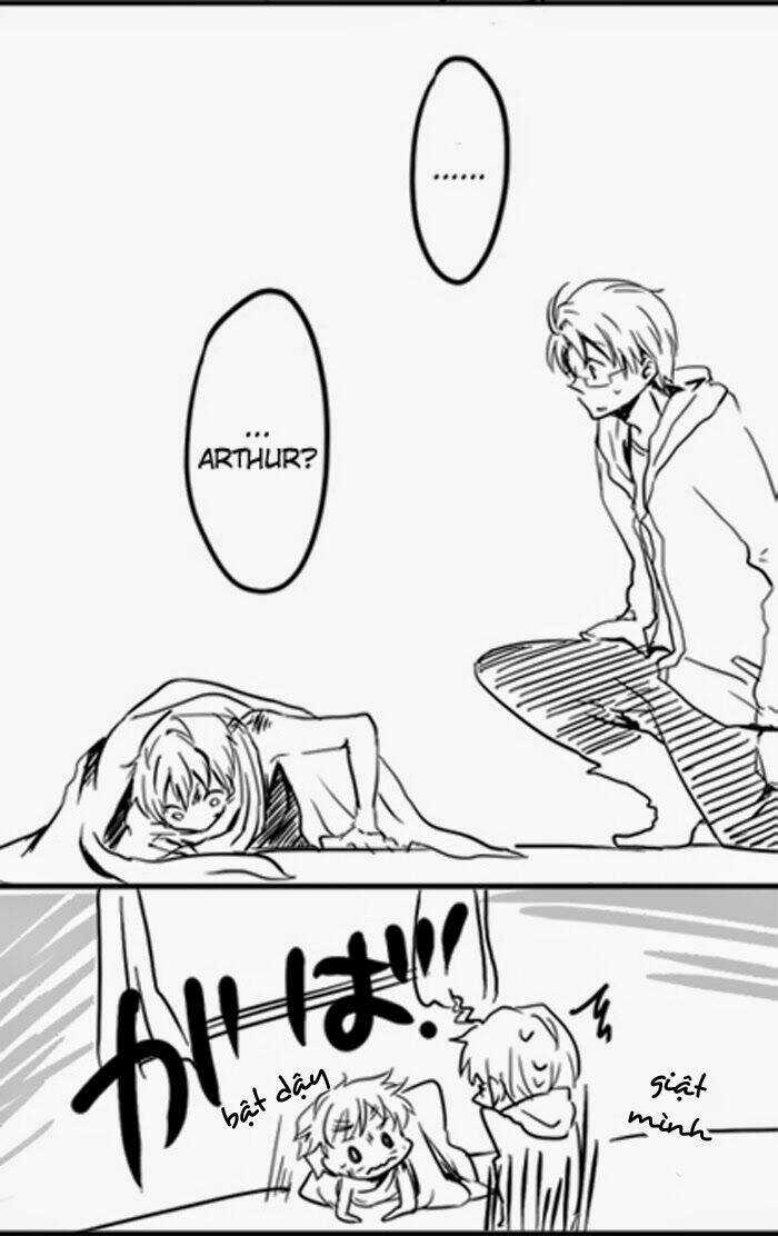 APH Doujinshi - Kinobori to Akai Skirt Chapter 3 trang 18