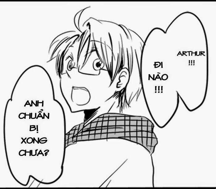 APH Doujinshi - Kinobori to Akai Skirt Chapter 3 trang 31