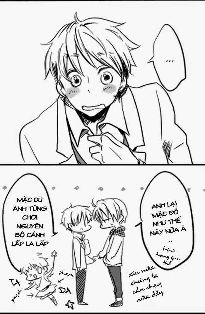 APH Doujinshi - Kinobori to Akai Skirt Chapter 3 trang 32