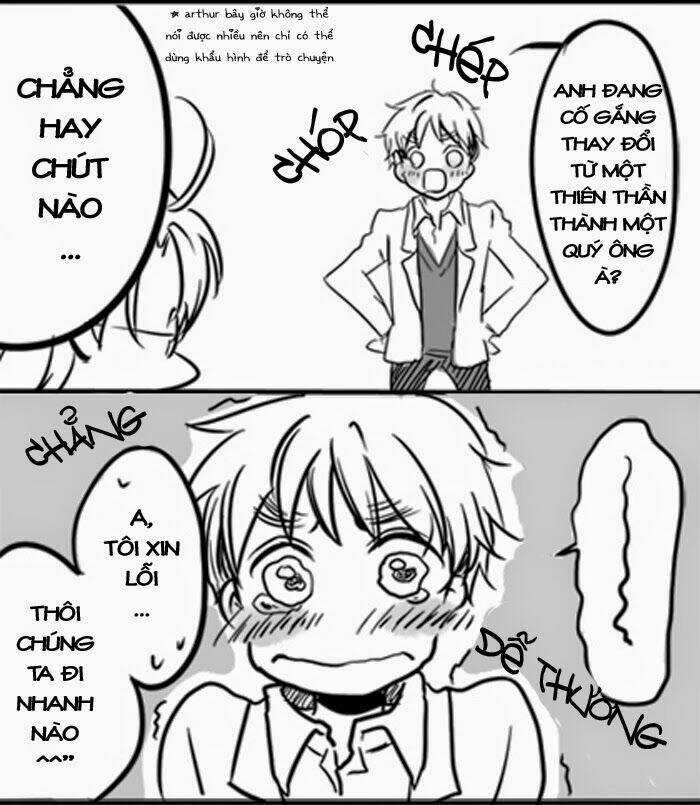 APH Doujinshi - Kinobori to Akai Skirt Chapter 3 trang 33