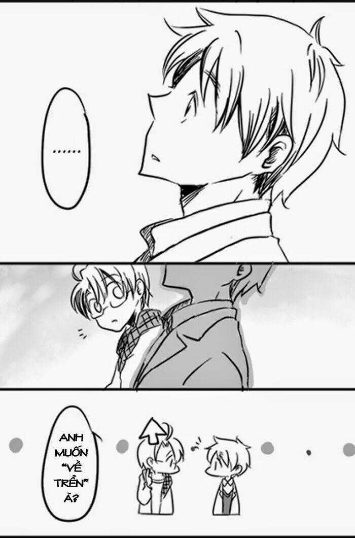 APH Doujinshi - Kinobori to Akai Skirt Chapter 3 trang 35