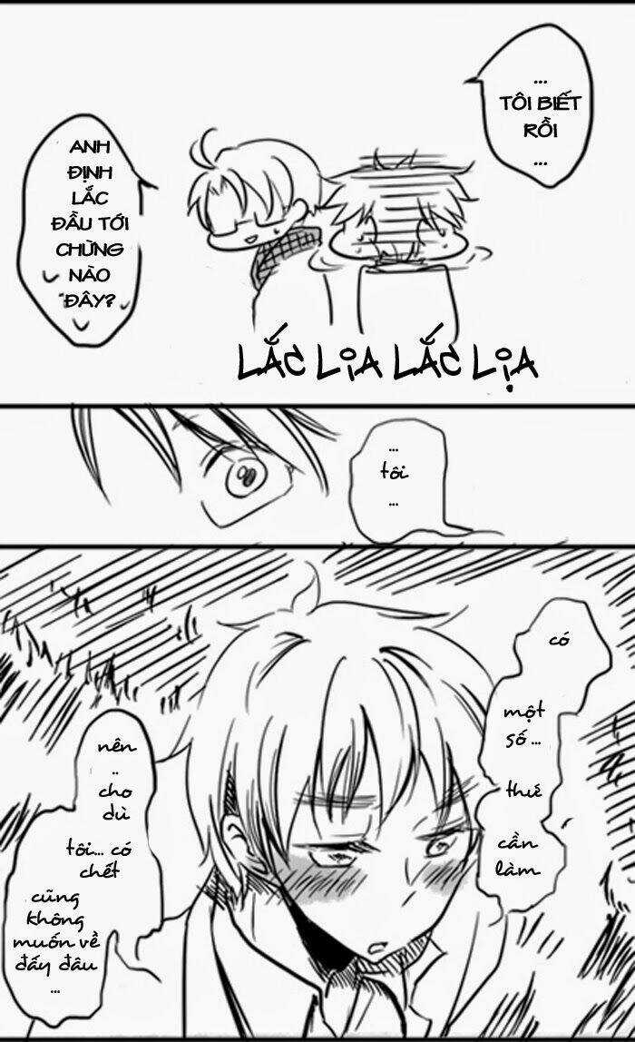 APH Doujinshi - Kinobori to Akai Skirt Chapter 3 trang 36