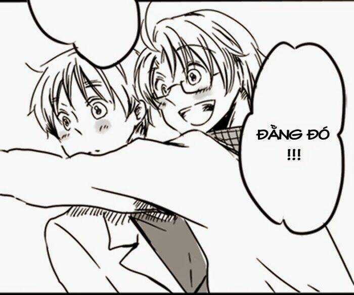 APH Doujinshi - Kinobori to Akai Skirt Chapter 3 trang 45