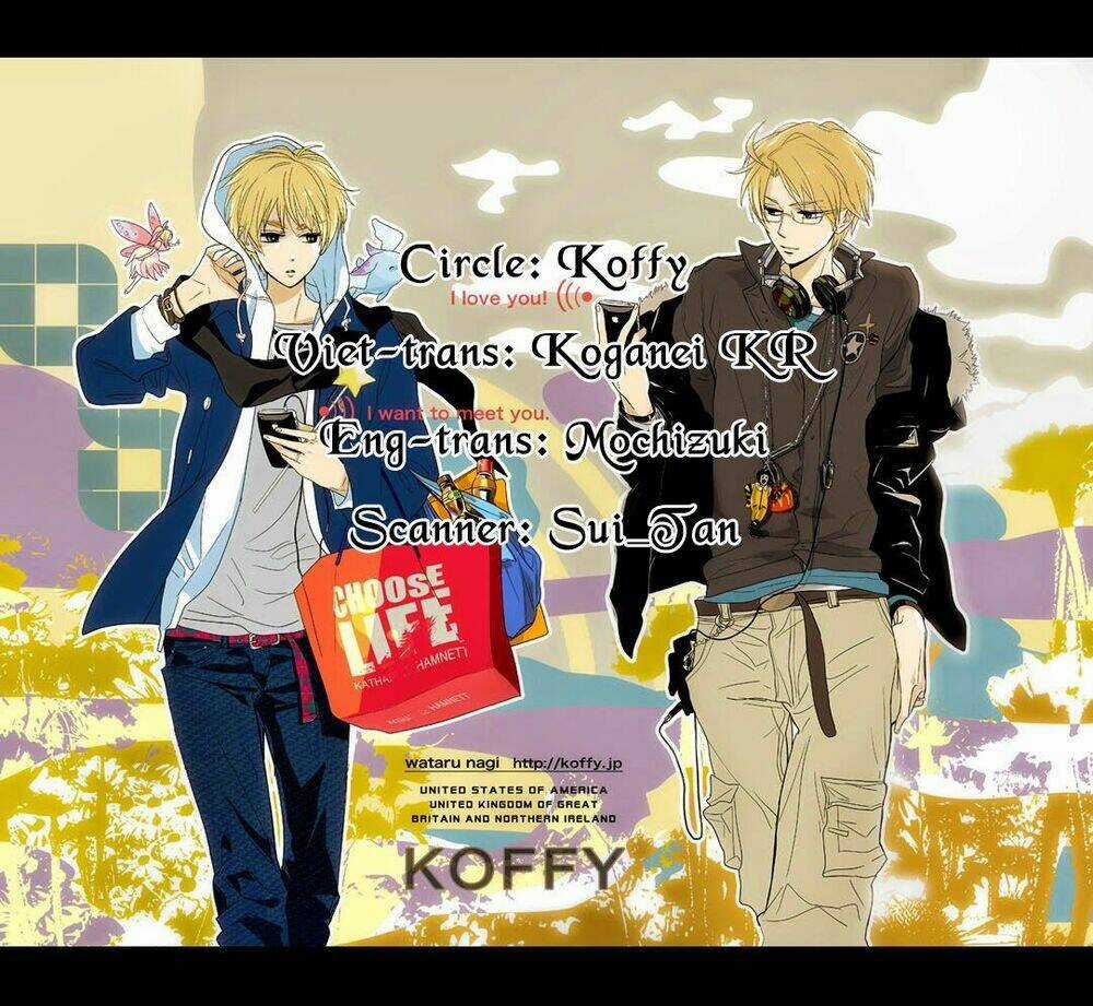 Aph Doujinshi - Ley Line Chapter 1 trang 10