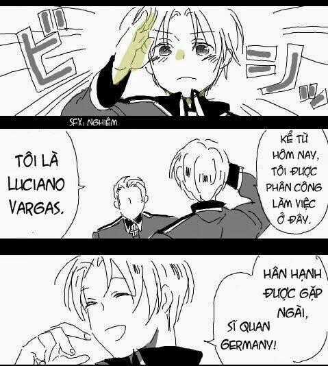 Aph Doujinshi - To Be Human Chapter 1 trang 10