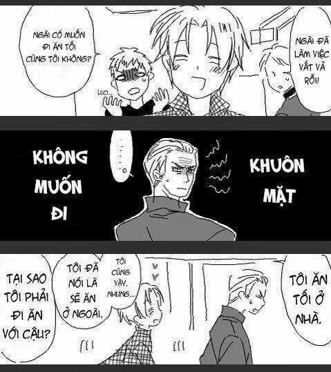 Aph Doujinshi - To Be Human Chapter 2 trang 10