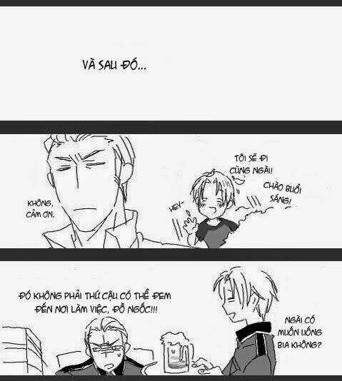 Aph Doujinshi - To Be Human Chapter 2 trang 12