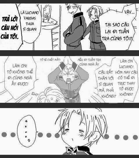 Aph Doujinshi - To Be Human Chapter 2 trang 14