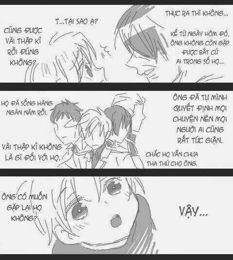 Aph Doujinshi - To Be Human Chapter 3 trang 19