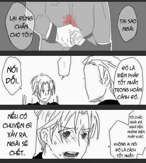 Aph Doujinshi - To Be Human Chapter 3 trang 8