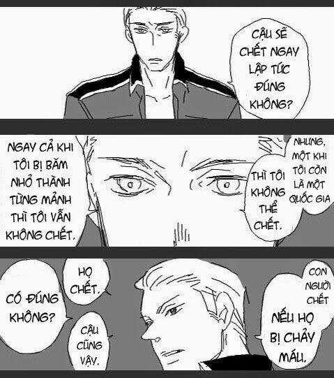 Aph Doujinshi - To Be Human Chapter 3 trang 9