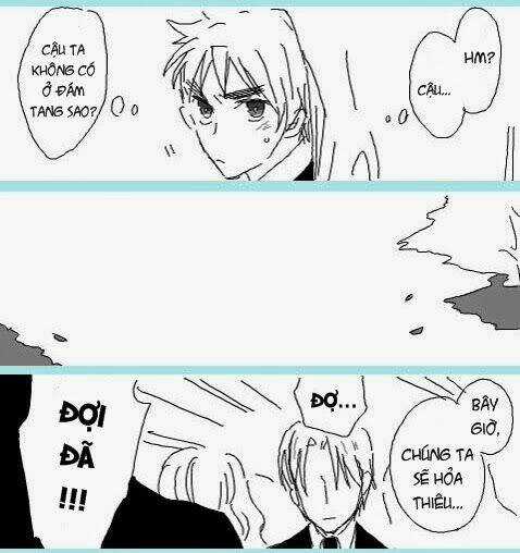 Aph Doujinshi - To Be Human Chapter 4 trang 16