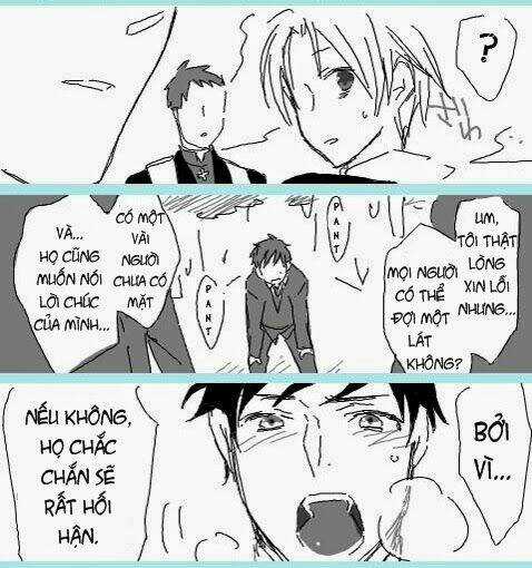 Aph Doujinshi - To Be Human Chapter 4 trang 17