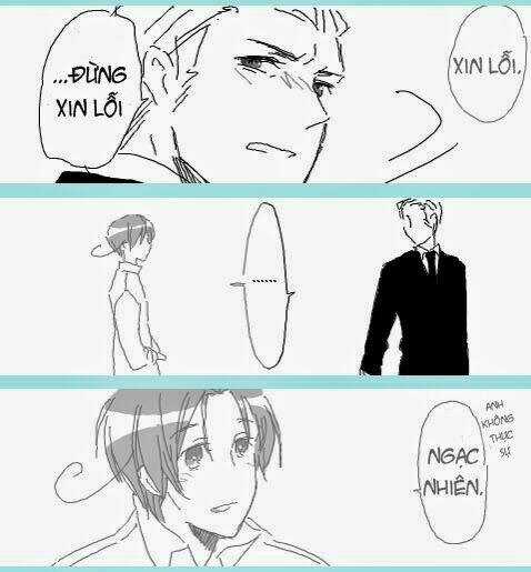 Aph Doujinshi - To Be Human Chapter 4 trang 22