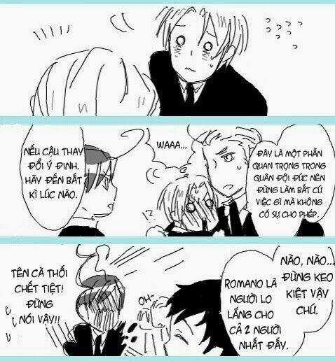 Aph Doujinshi - To Be Human Chapter 4 trang 35