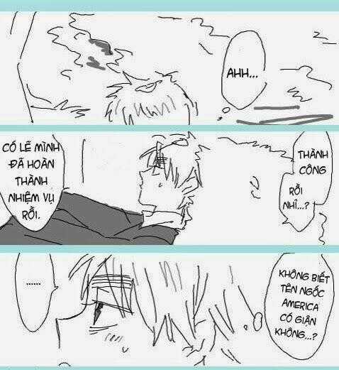 Aph Doujinshi - To Be Human Chapter 4 trang 40