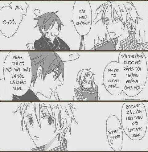 Aph Doujinshi - To Be Human Chapter 5 trang 14