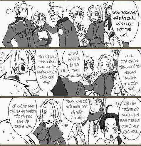 Aph Doujinshi - To Be Human Chapter 5 trang 20