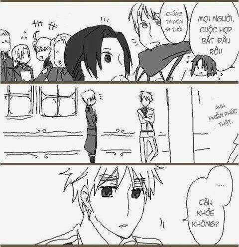 Aph Doujinshi - To Be Human Chapter 5 trang 21