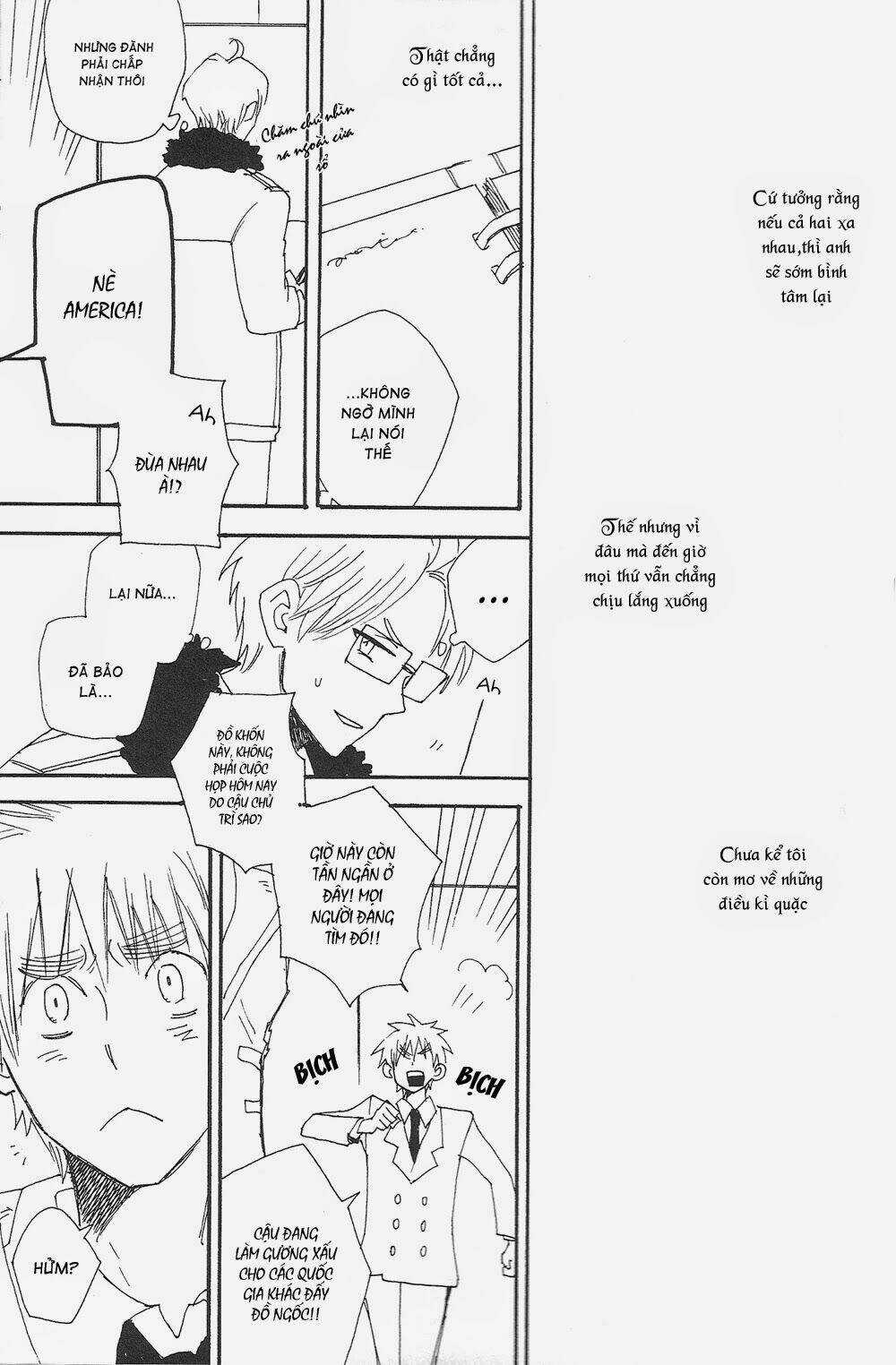 Aph Doujinshi - Welcoming Morning Chapter 1 trang 20