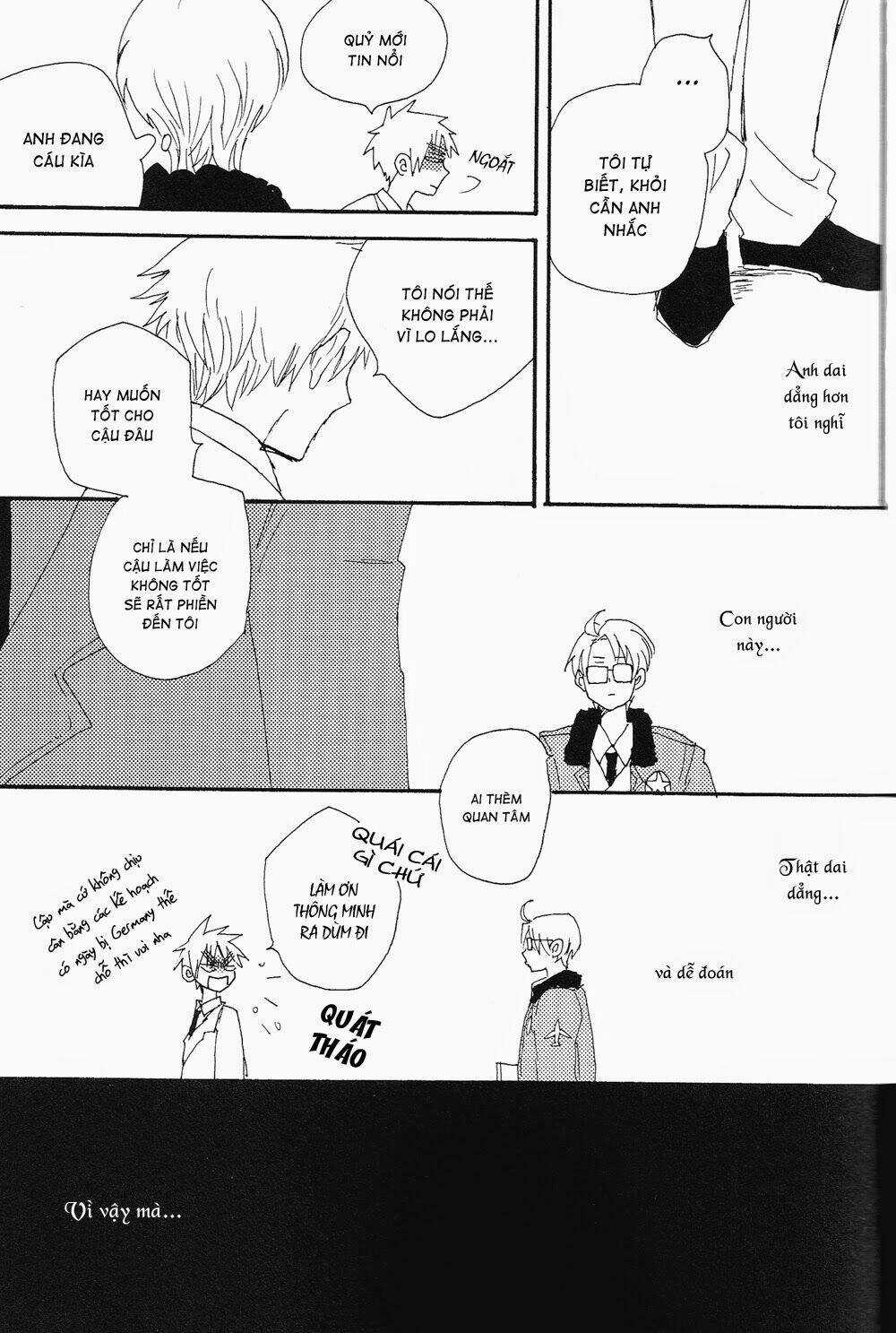 Aph Doujinshi - Welcoming Morning Chapter 1 trang 22