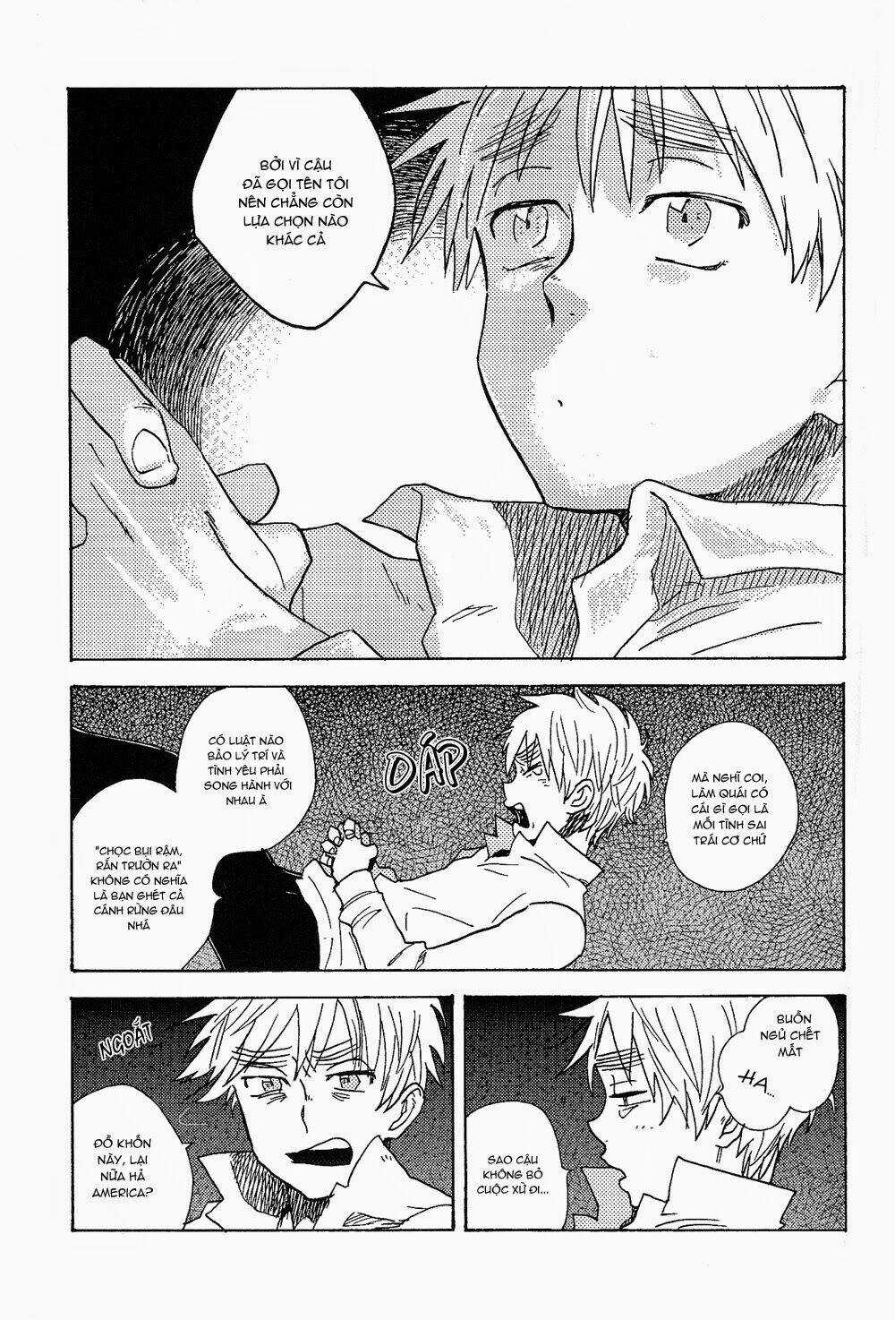 Aph Doujinshi - Welcoming Morning Chapter 2 trang 8