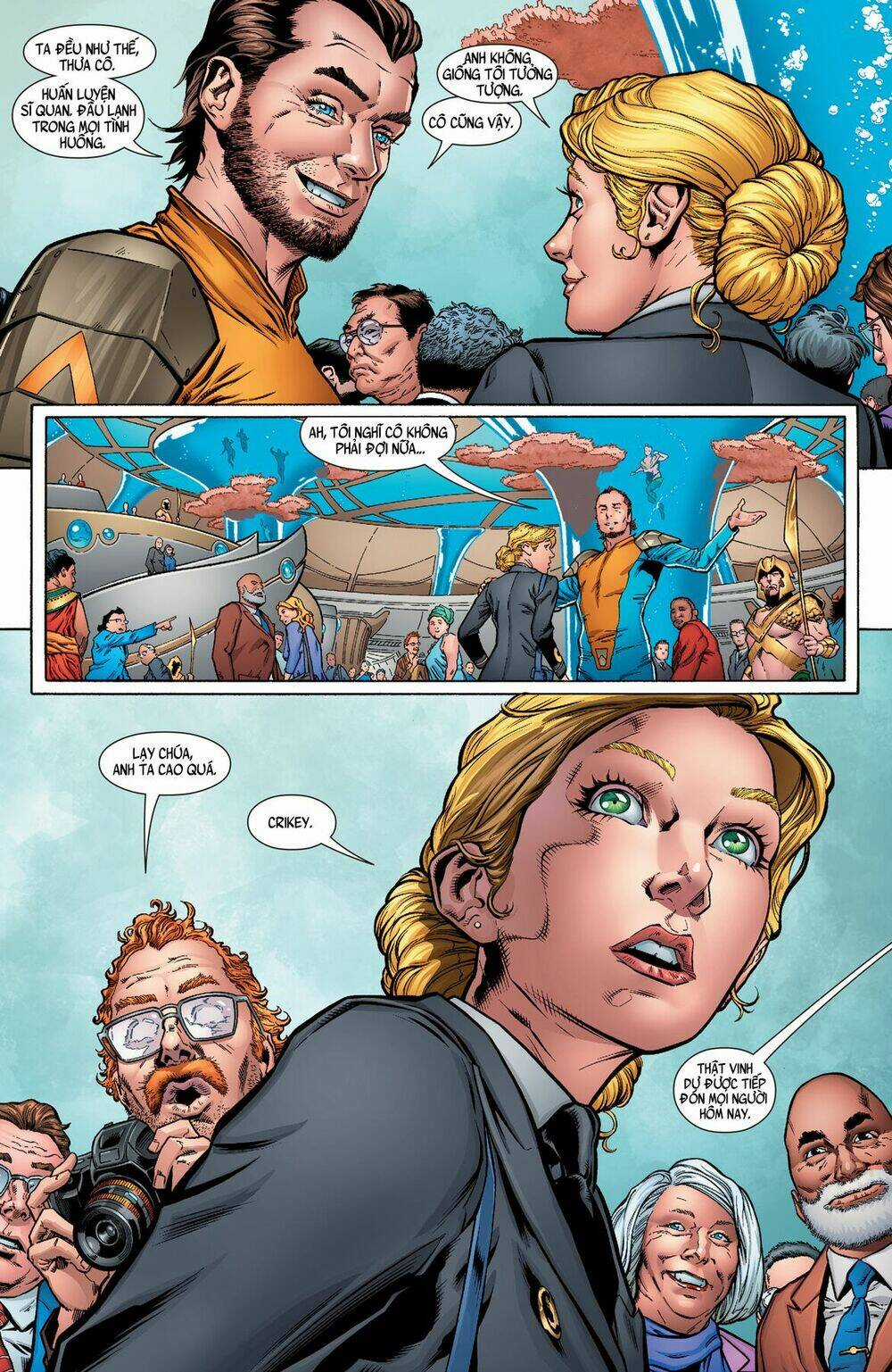 Aquaman 2016 Chapter 1 trang 8