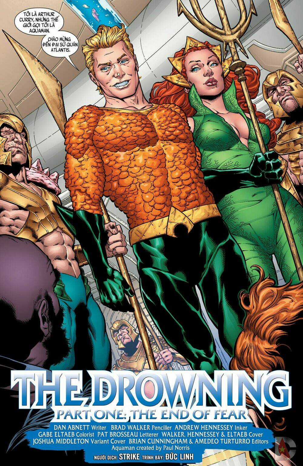 Aquaman 2016 Chapter 1 trang 9