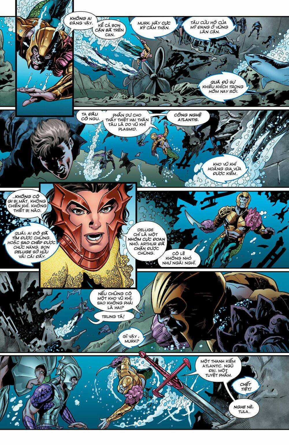 Aquaman 2016 Chapter 4 trang 10