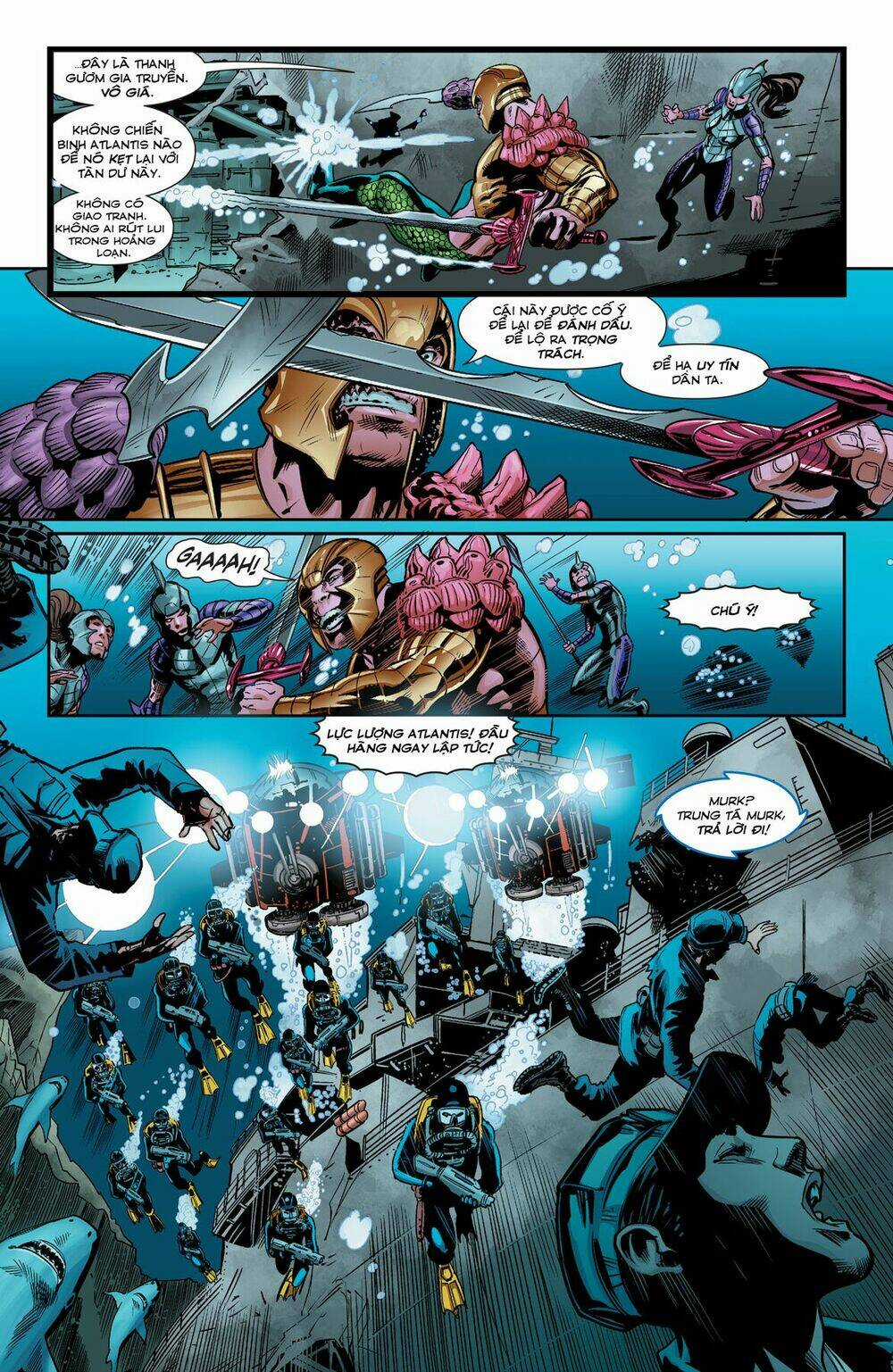 Aquaman 2016 Chapter 4 trang 11