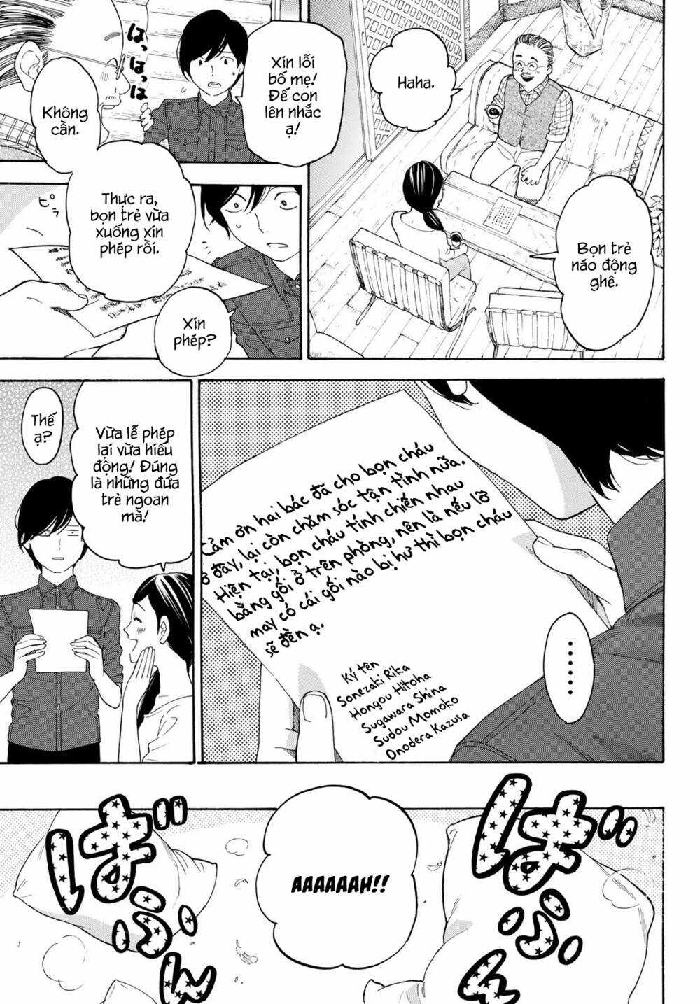 Araburu Kisetsu No Otomedomo Yo. Chapter 15 trang 37