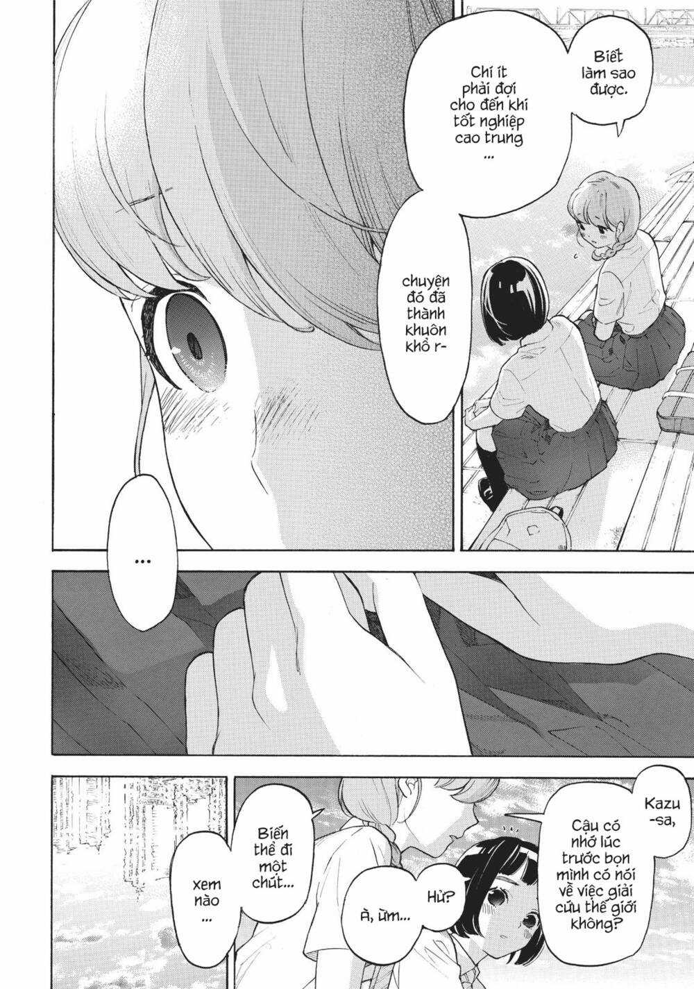 Araburu Kisetsu No Otomedomo Yo. Chapter 24 trang 22