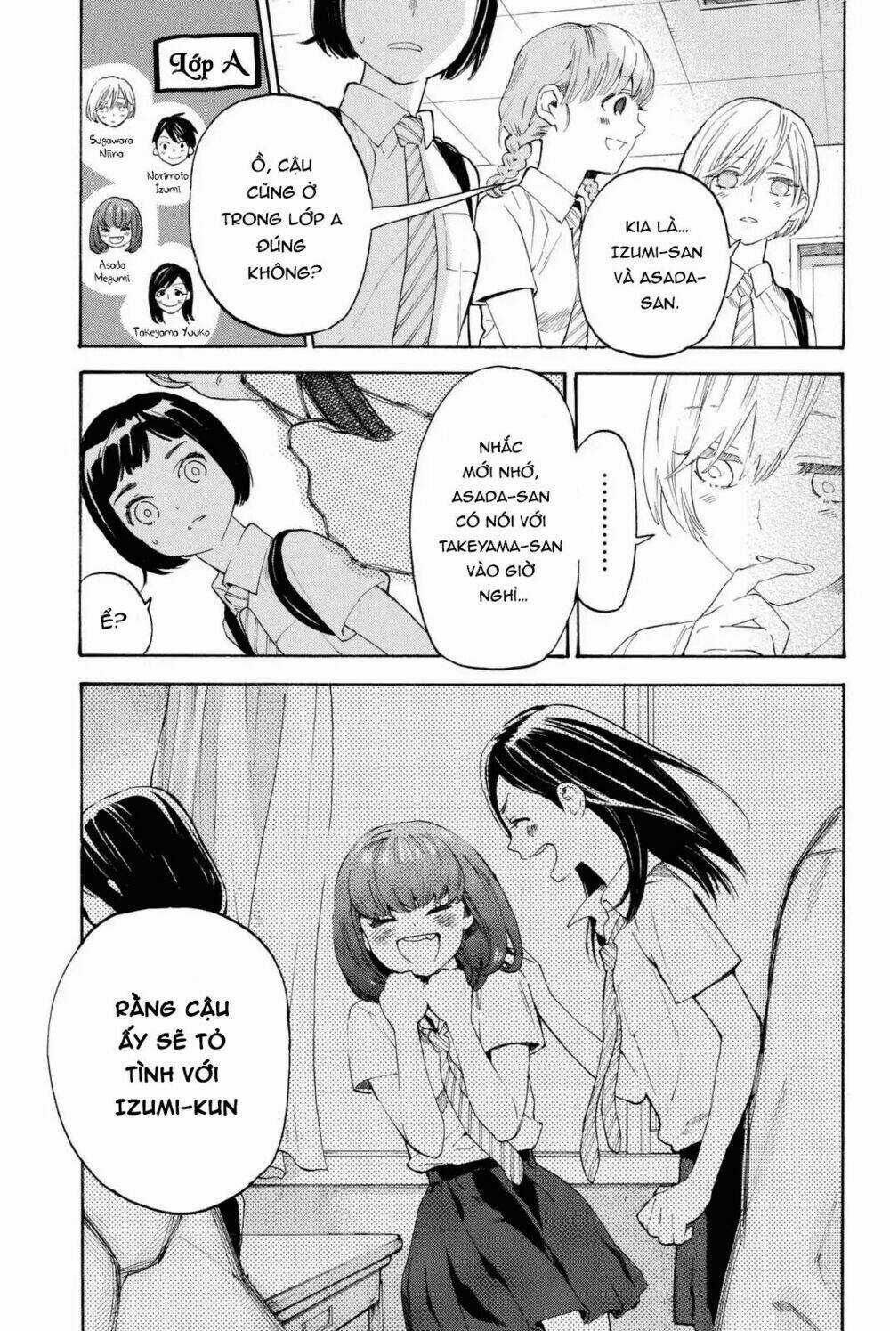 Araburu Kisetsu No Otomedomo Yo. Chapter 4 trang 12