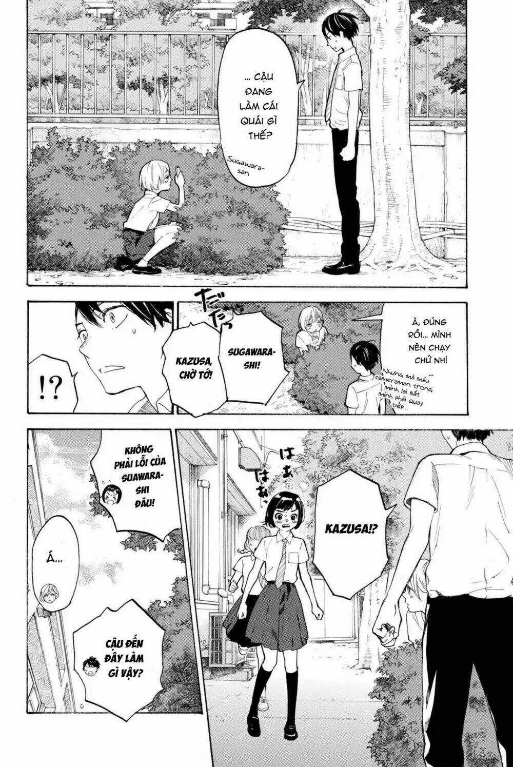 Araburu Kisetsu No Otomedomo Yo. Chapter 4 trang 21