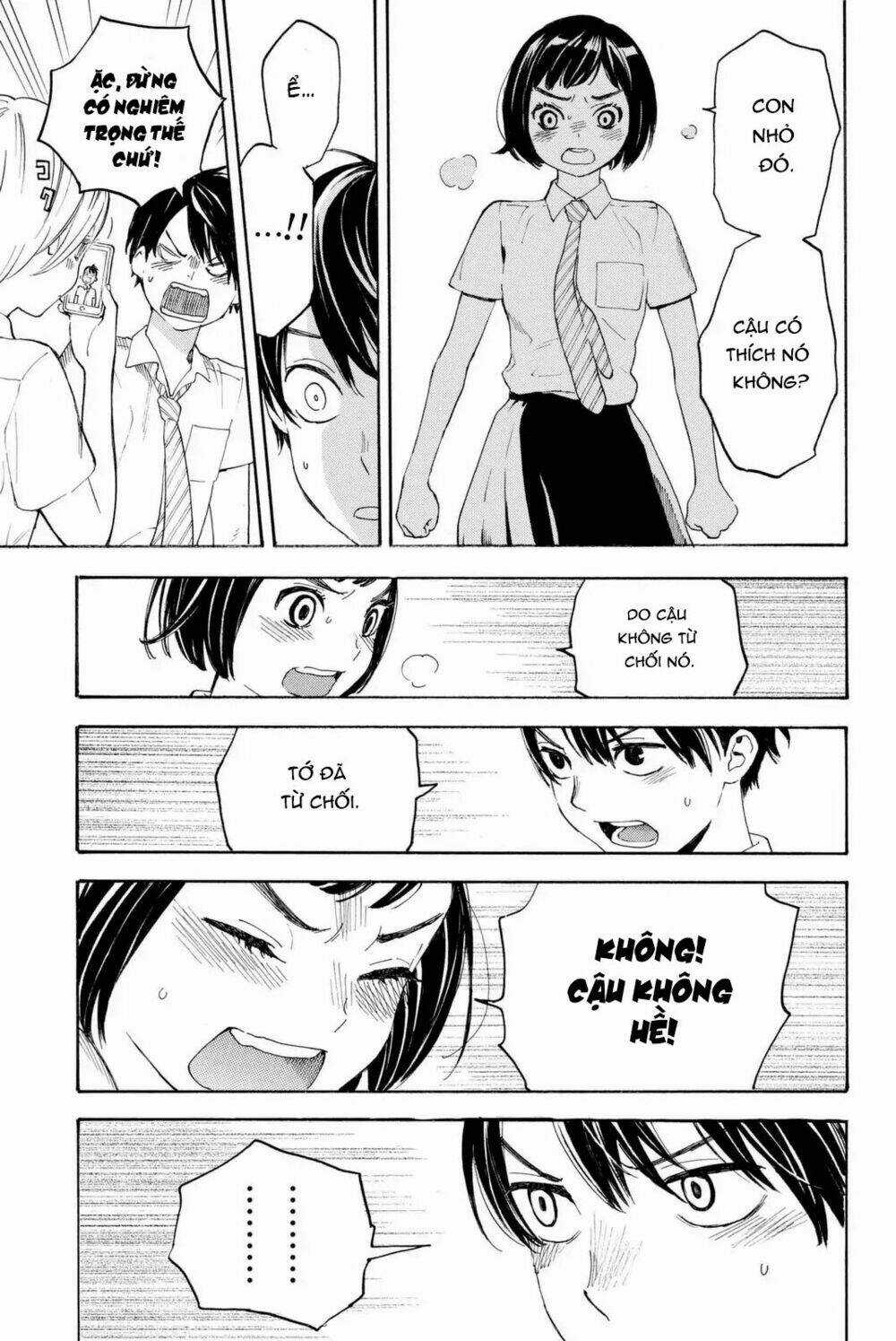 Araburu Kisetsu No Otomedomo Yo. Chapter 4 trang 22