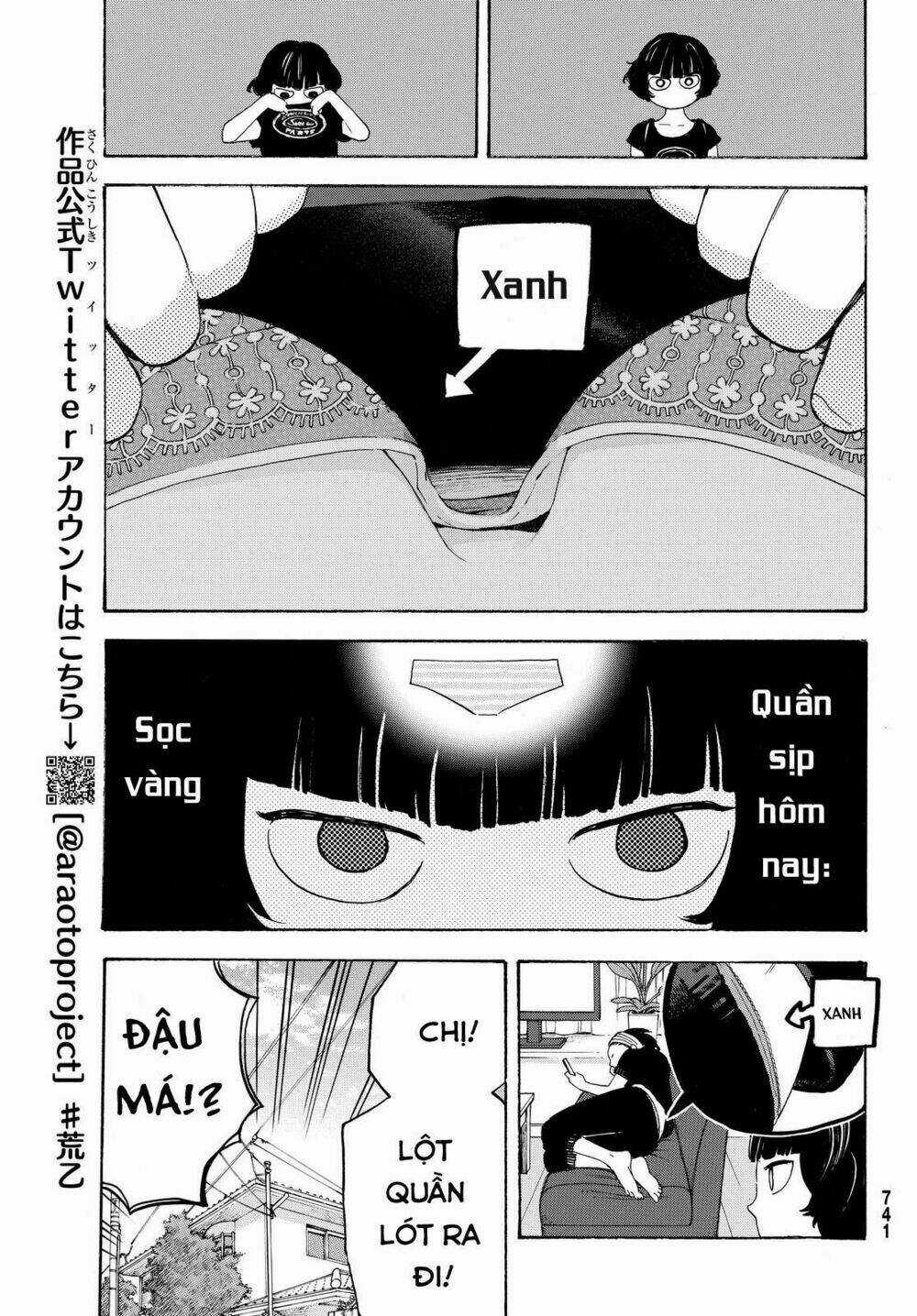Araburu Kisetsu No Otomedomo Yo. Chapter 6 trang 10