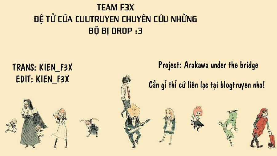 Arakawa Under The Bridge Chapter 50 trang 1