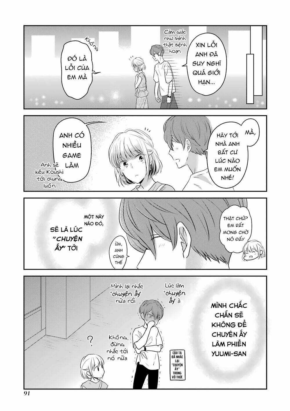 Arasa Dakedo, Hatsukoi Desu Chapter 17 trang 9