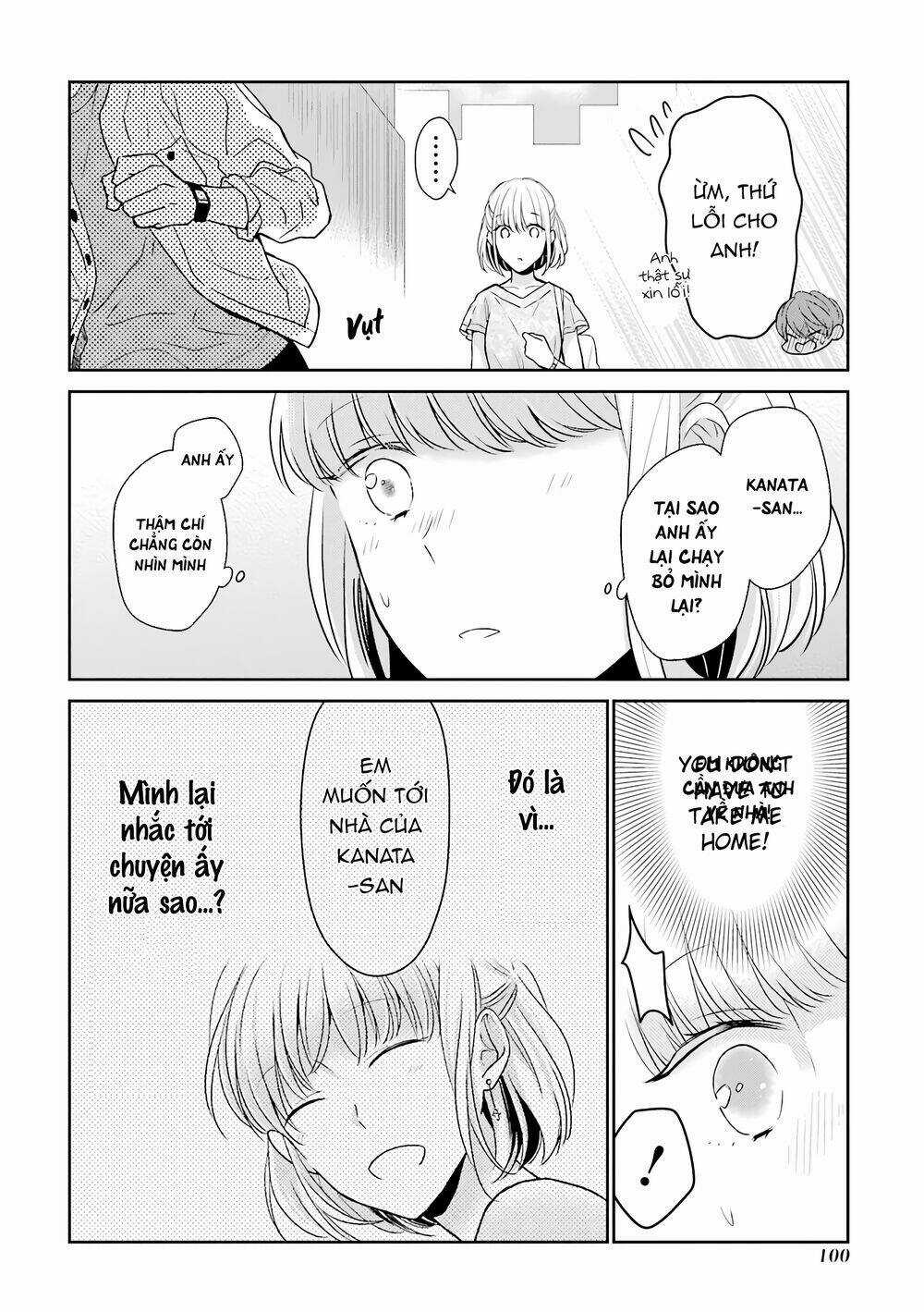 Arasa Dakedo, Hatsukoi Desu Chapter 18 trang 8