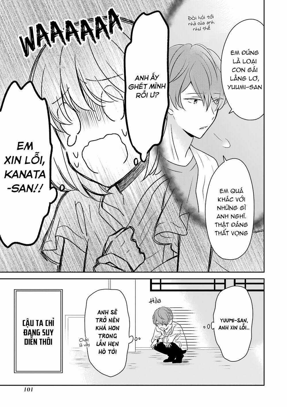 Arasa Dakedo, Hatsukoi Desu Chapter 18 trang 9