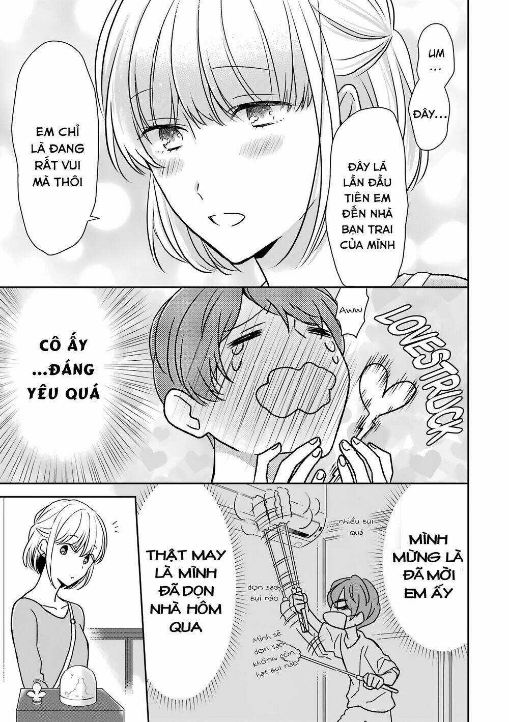 Arasa Dakedo, Hatsukoi Desu Chapter 23 trang 4