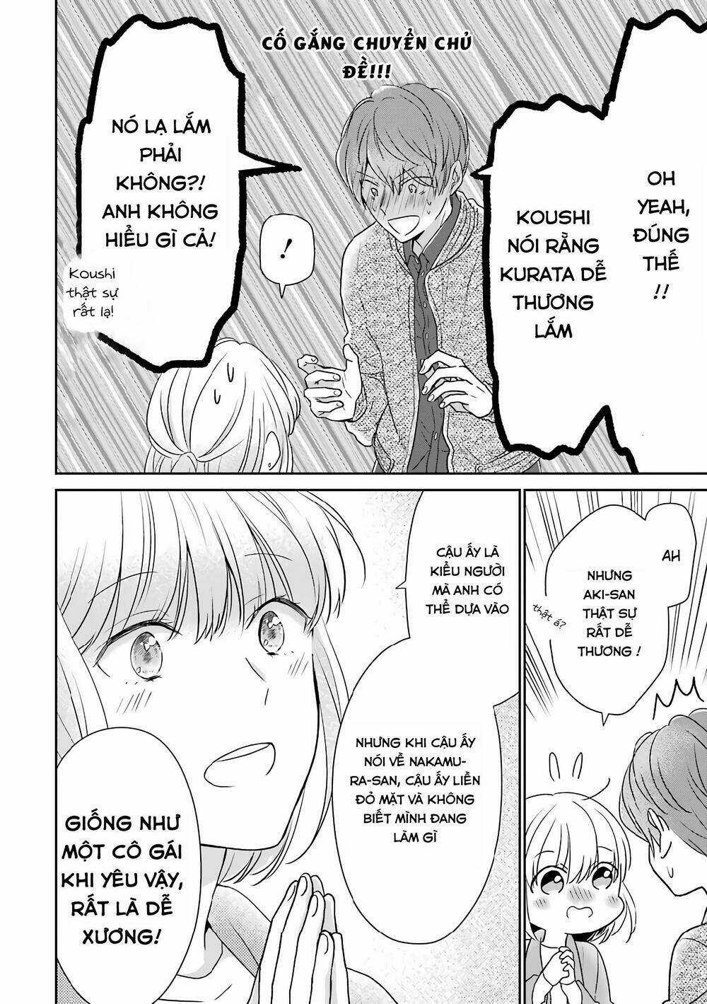 Arasa Dakedo, Hatsukoi Desu Chapter 29 trang 4