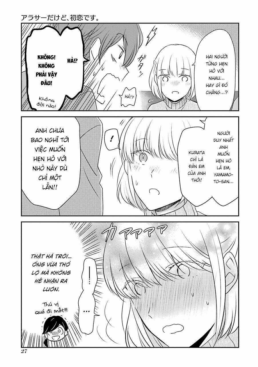 Arasa Dakedo, Hatsukoi Desu Chapter 3 trang 4