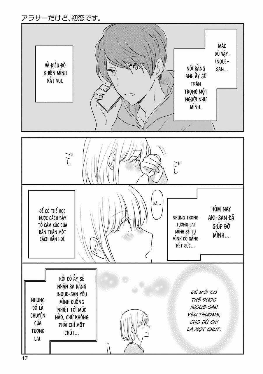 Arasa Dakedo, Hatsukoi Desu Chapter 4 trang 10