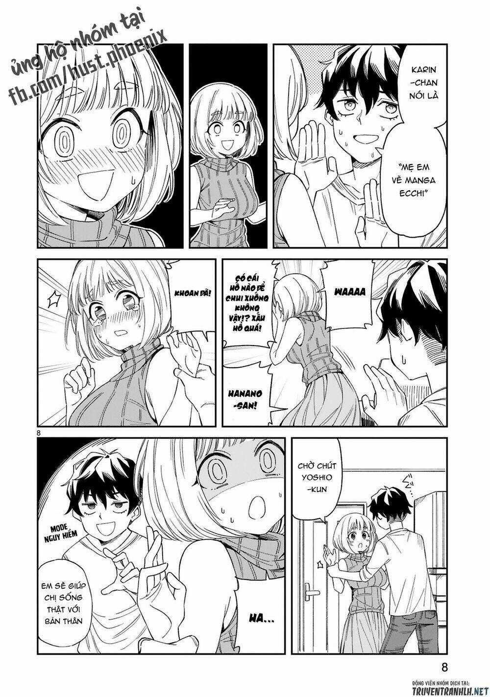 Arasaamama No Watashi De Ii No? Chapter 3 trang 8