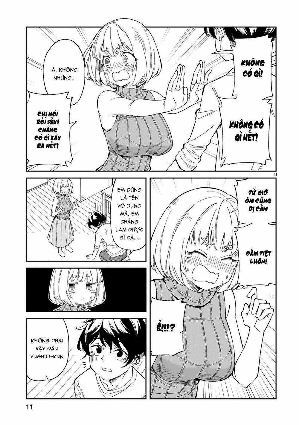 Arasaamama No Watashi De Ii No? Chapter 4 trang 11