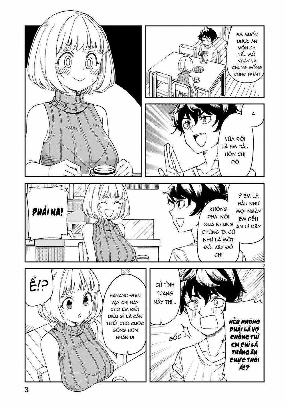 Arasaamama No Watashi De Ii No? Chapter 4 trang 3