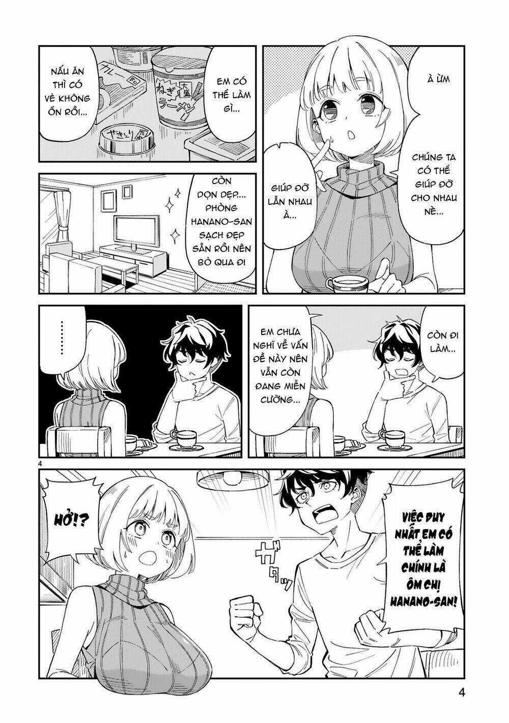 Arasaamama No Watashi De Ii No? Chapter 4 trang 4